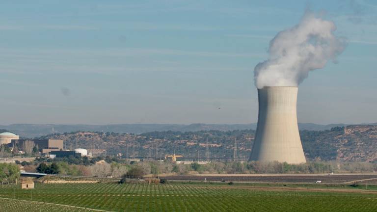 La central nuclear d’Ascó, a la Ribera d’Ebre. foto: Joan Revillas