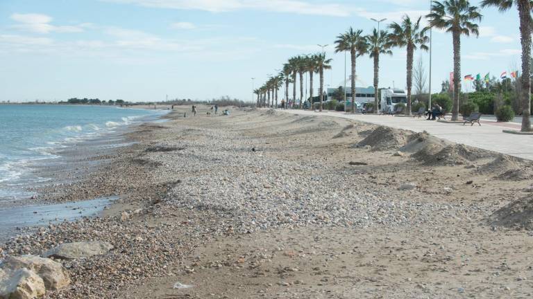 Així era la platja de l’Arenal fa cinc anys. Foto: Joan Revillas