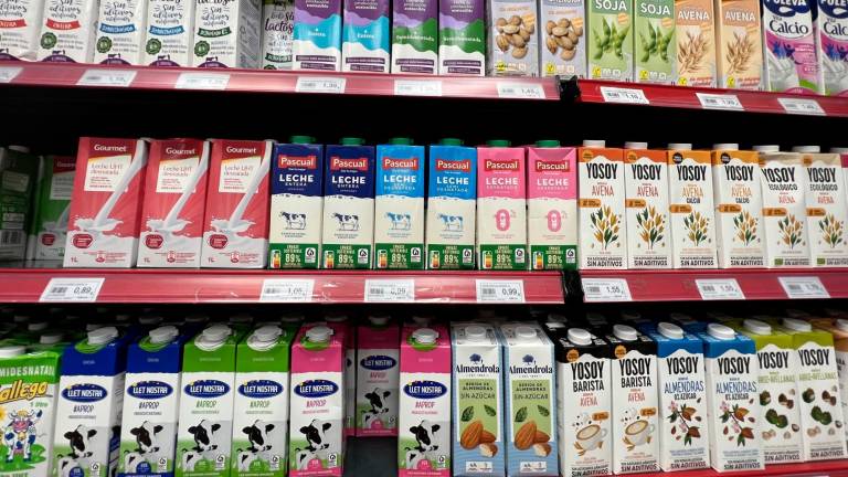 El precio de la leche ha aumentado un 20,5% en un año. foto: alfredo gonzález