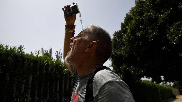 El calor irá a más hasta mediados de semana. Foto: EFE