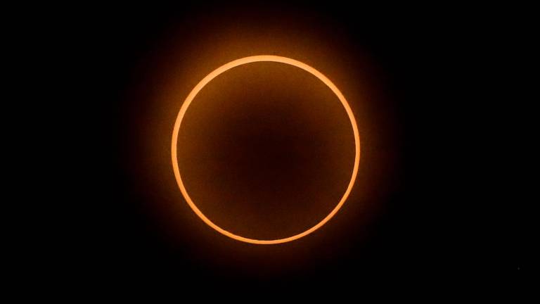 Un eclipse lunar reciente. Foto: EFE