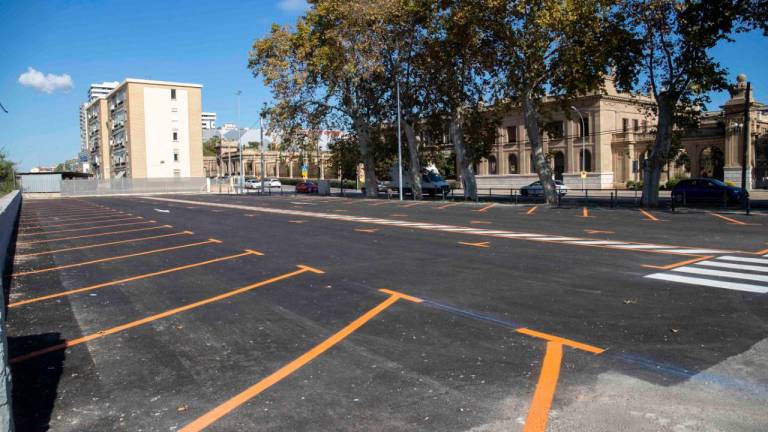 La Tabacalera ya cuenta con 213 plazas de aparcamiento de zona naranja