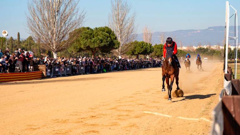 La cursa de cavalls es fa a l’hipòdrom del parc de la Torre d’en Dolça. FOTO: Aj. Vila-seca