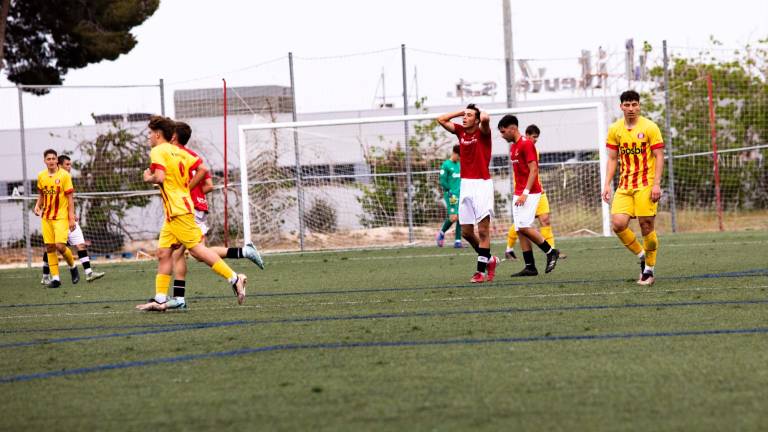 El Juvenil A Nàstic cayó en Mallorca (5-0) y desciende a Nacional. Foto: Àngel Ullate