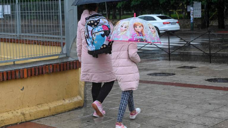 El temporal remitirá a partir de las 20 horas. Foto: EFE