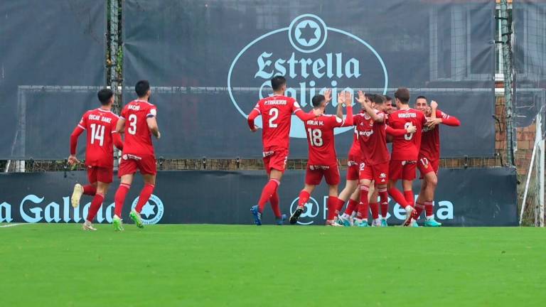 Un gol de Pablo Fernández dio la victoria al Nàstic frente al Celta Fortuna en el partido de la primera vuelta. Foto: Celta Fortuna