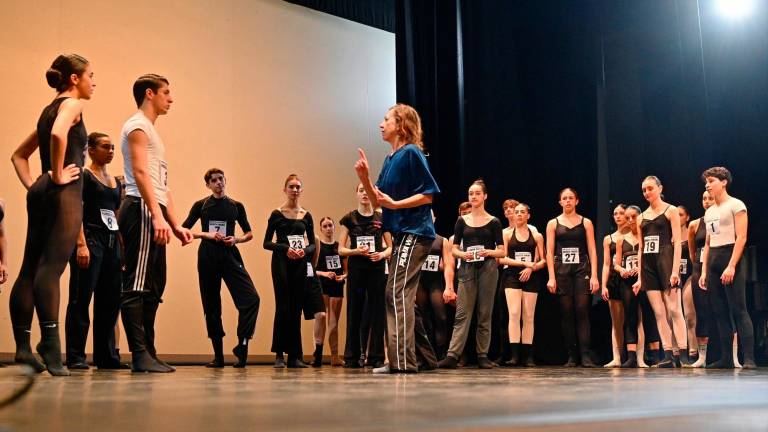 En el Teatre Fortuny, ayer tuvo lugar la primera jornada del Premi Internacional de Dansa Roseta Mauri. Foto: Alfredo González