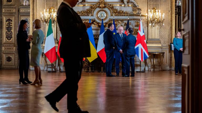 España, como otros grandes estados de la UE, ya participó directamente el sábado en una reunión del G5+ con Kellogg y Kallas. Foto: EFE