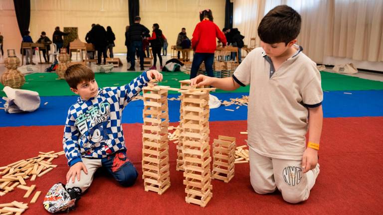 Els jocs més clàssics i d’habilitat també hi són presents. FOTO: Alba Mariné