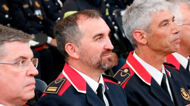$!El intendente de los Mossos Vicenç Lleonart, es el máximo responsable de la región policial del Camp de Tarragona. FOTO: ACN