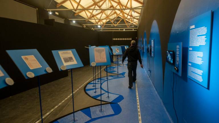 La exposición ‘L’empremta de Pedrell’ se puede visitar en la Sala Antoni Garcia del Museu de Tortosa. FOTO: JOAN REVILLAS