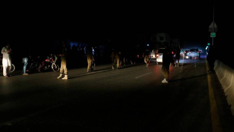 Fuerzas pakistaníes tras un ataque. Foto: EFE