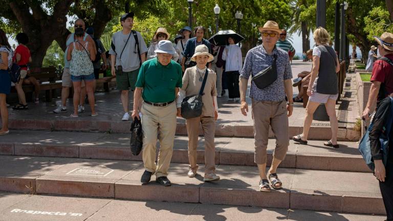 La presencia de turistas en la ciudad se ha incrementado exponencialmente en los últimos años. foto: Àngel Ullate