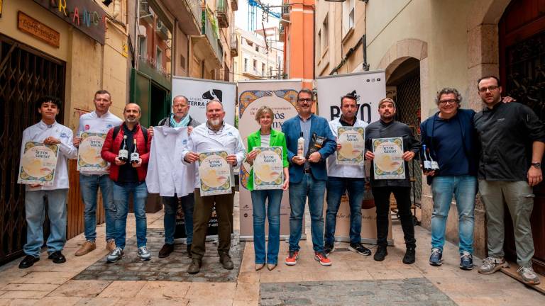 Imatge de la presentació de la quarta edició de l’Arròs Ganxet. Foto: Ajuntament de Reus