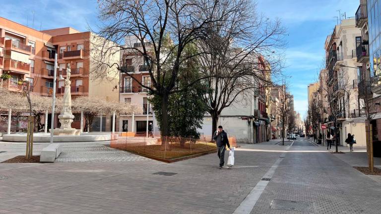 La reforma de la calle Ample tiene que llevarse a cabo este año y dará continuidad a las obras de la plaza del Víctor. FOTO: Alfredo González