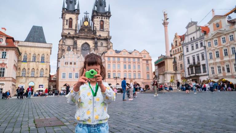 El centro histórico de Praga alberga centenares de edificios históricos Foto: Laia Díaz