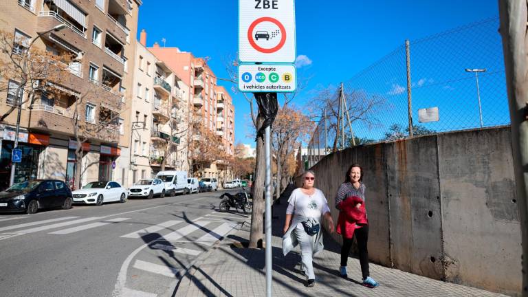 La Zona de Baixes Emissions de Reus estarà plenament implantada a partir del 31 de desembre de 2017. Foto: Alba Mariné.