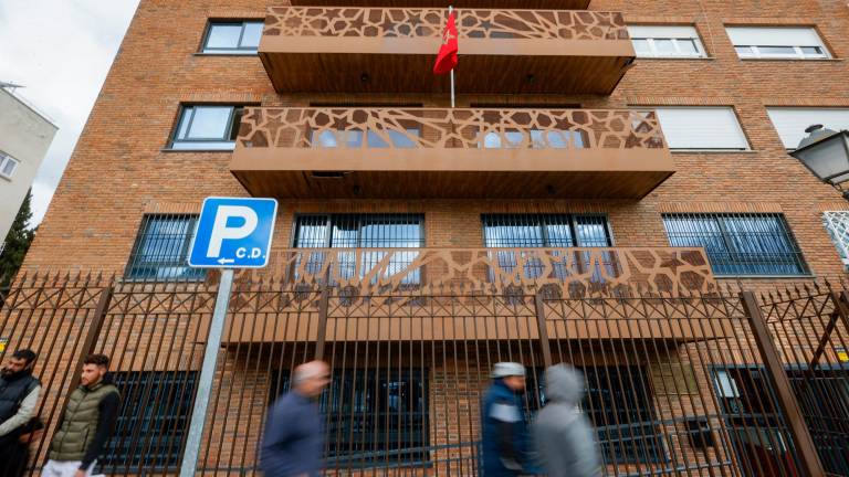 La fachada del Consulado General de Marruecos en Madrid, este martes. Foto: EFE