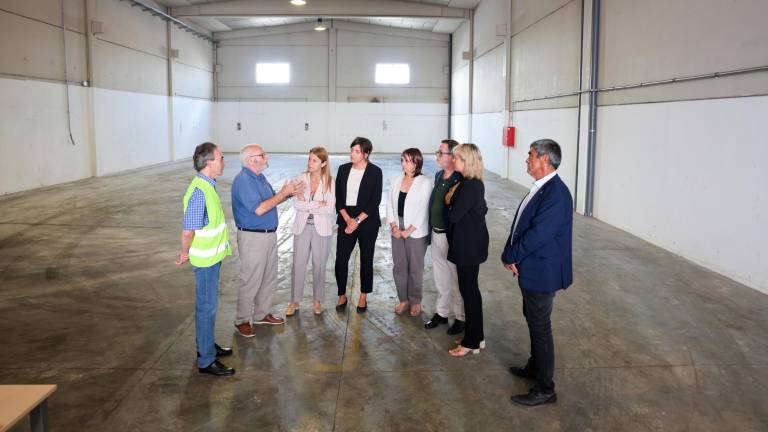 Interior de la nueva nave ubicada en el Polígon Industrial Riu Clar. Foto: Alba Mariné