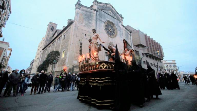 Procesión de los Natzarens en Tarragona. Foto: Ángel Ullate/DT