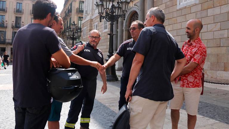 Els representants sindicals s’han reunit amb la consellera Vilagrà. Foto: ACN