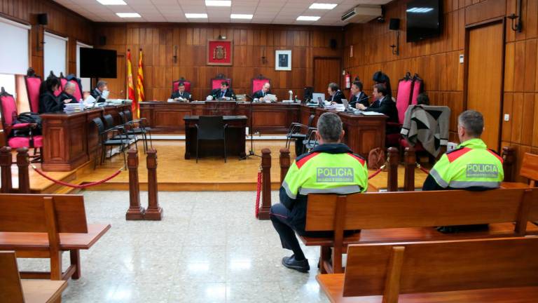 Vista de la sala de la Audiencia Provincial durante la celebración del juicio. Foto: ACN