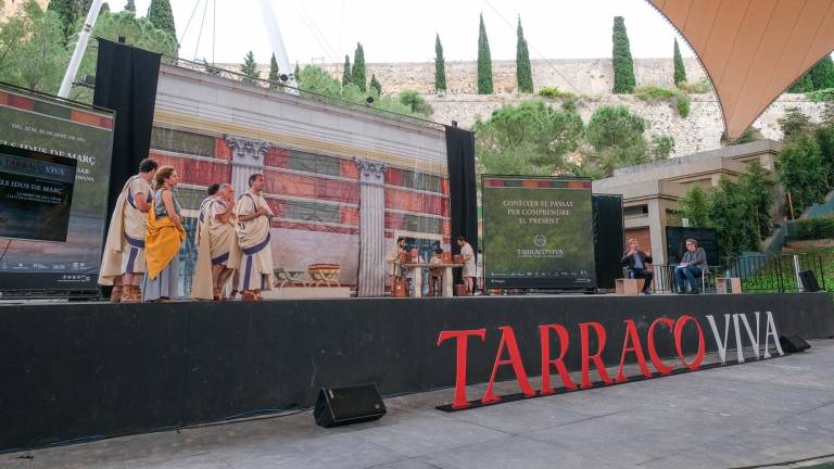 El festival Tarraco Viva es un referente internacional en el ámbito de la recreación histórica. foto: pere ferré