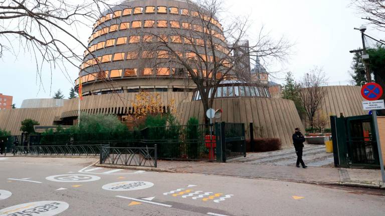 Tribunal Constitucional. FOTO: EFE