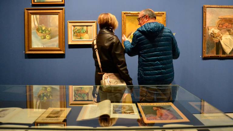 L’exposició de Manuel Humbert està al Museu de Valls. FOTO: M.P.