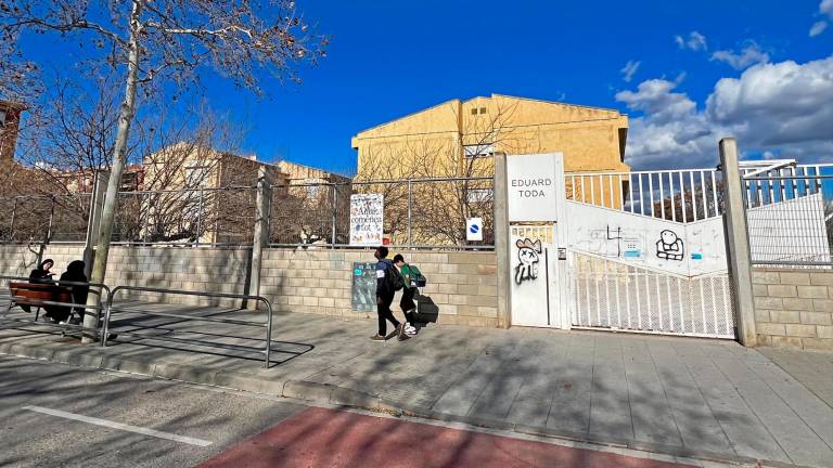 La nueva escuela infantil estará ubicada dentro del recinto de la Escola Eduard Toda. Foto: A. González