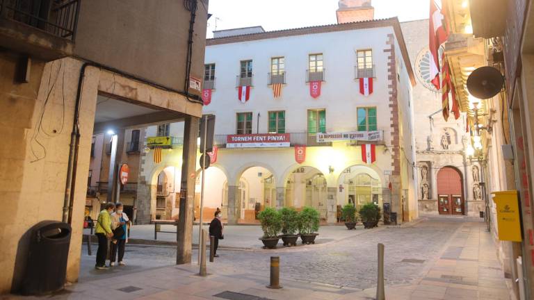 El Centre Històric de Valls és el punt on es fan molts actes tradicionals, però té problemes de seguretat i habitatge. Foto: Alba Mariné