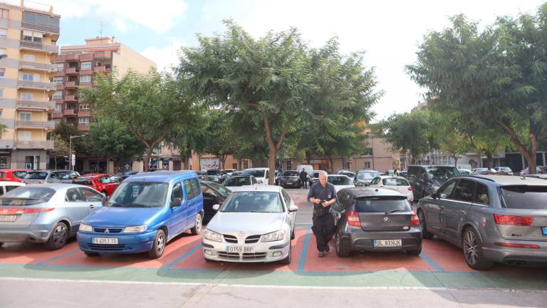$!La promoción de Hispània irá en el actual parking de Riera Miró. FOTO: Alba Mariné