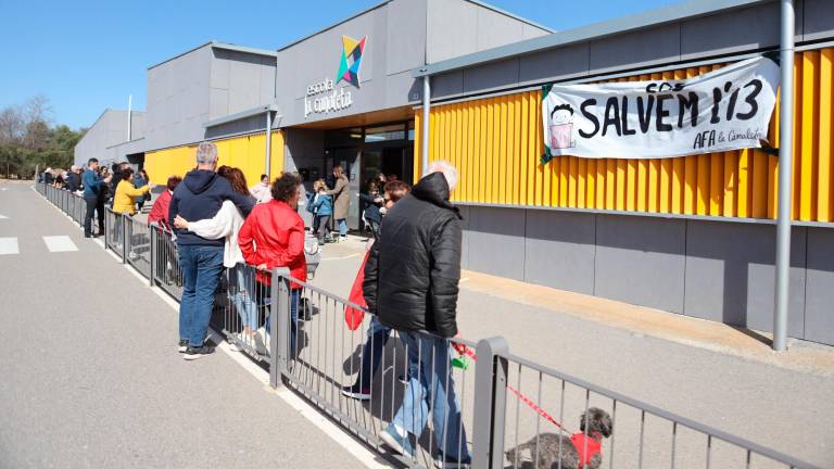 La Generalitat mantiene el cierre de una línea en la Escola La Canaleta de Vila-seca