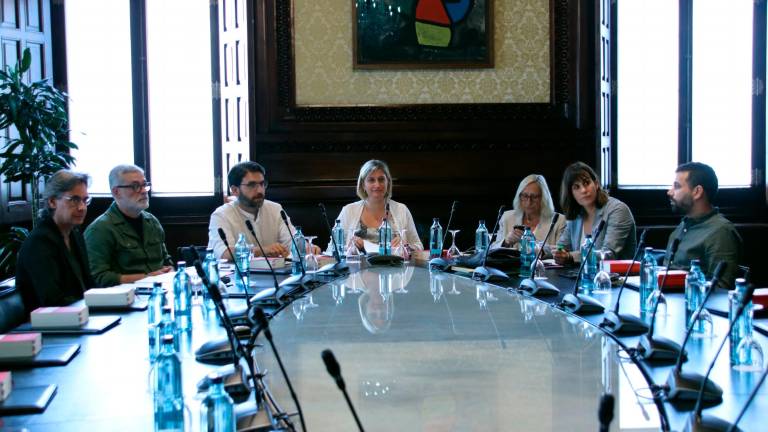 Reunión de la Mesa del Parlament. Foto: ACN