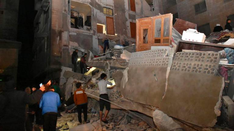 El terremoto de Siria y Turquía ha dejado más de 50.000 muertos. Foto: EFE/EPA/SANA HANDOUT EDITORIAL USE ONLY/NO SALES
