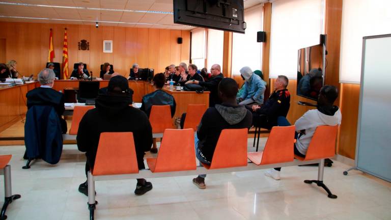 Imagen del juicio de este lunes. Foto: ACN