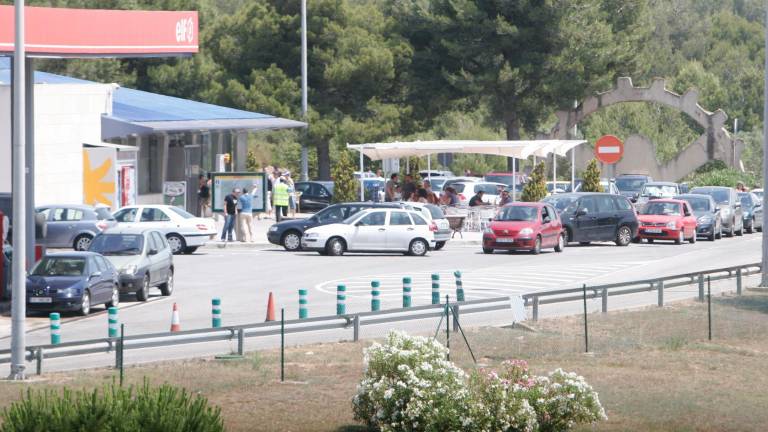 El área de servicio del Mèdol, donde ocurrieron los hechos. Foto: DT