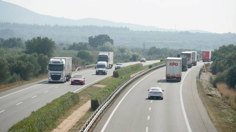 L’autopista AP-7 al seu pas per les Terres de l’Ebre. Foto: J. Revillas