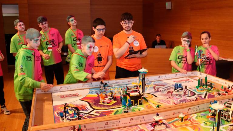 Imagen de la decimotercera edición de la First Lego League celebrada en Reus. Foto: ACN