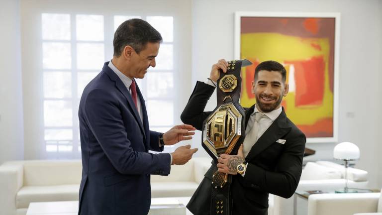 El luchador expresó su deseo ante una visita con el presidente. Foto: EFE