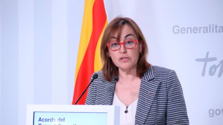 La portavoz del Govern, Sílvia Paneque. Foto: ACN