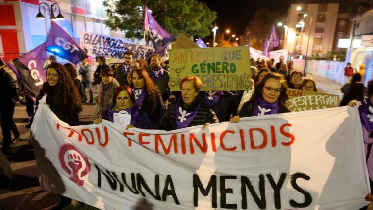 Aquest dissabte és el 25N, Dia Internacional per l’Erradicació de la Violència de Gènere. Foto: Alba Mariné