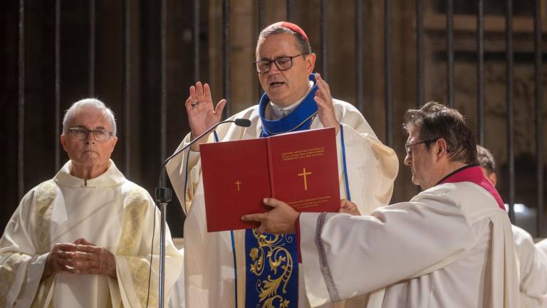 El nou Bisbe de Tortosa Sergi Gordo és el noranta-setè de la sèrie històrica. Foto: J. Revillas