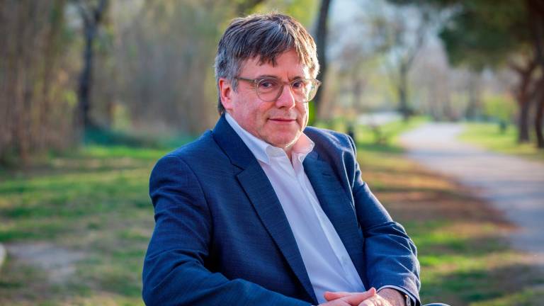 Puigdemont ha reaccionado tras una conversación de Aguirre en la que se atribuía que no se hubiera aprobado la amnistía. Foto: Cedida