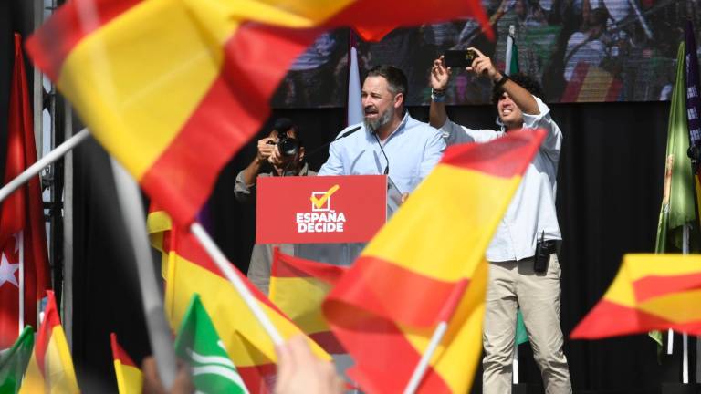 Santiafo Abascal. FOTO: EFE