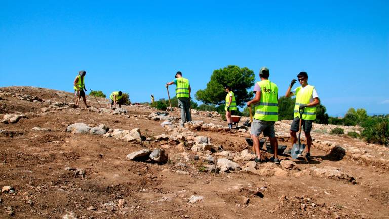 El tipo y tamaño de las edificaciones encontradas en la excavación también son de origen griego. Foto: ACN