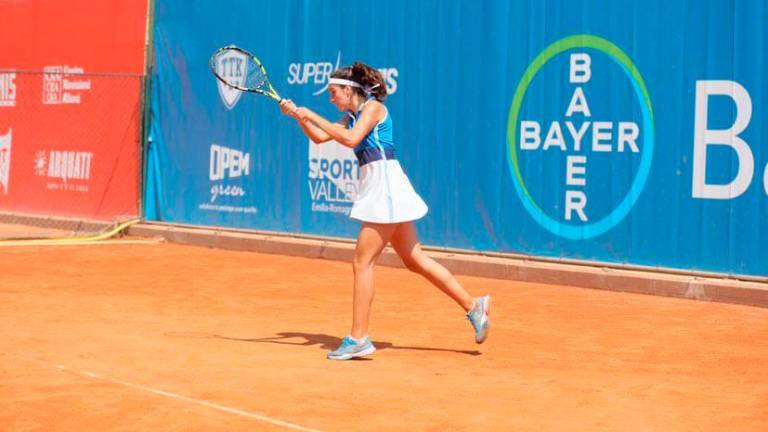 La tarraconense Martina Genís, en uno de sus últimos torneos. Foto: Cedida