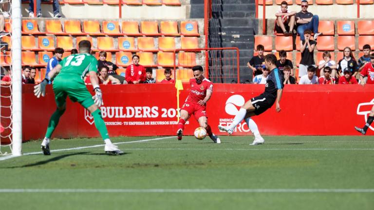 El Nàstic jugará ante el Ferrol en Balaídos en las semifinales del play off. Foto: Pere Ferré