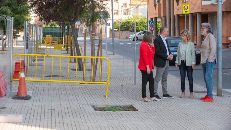 Tortosa arrenca la reforma del carrer Barcelona, una de les principals entrades a la ciutat