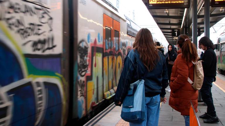 Imagen de archivo de un tren de Rodalies. Foto: ACN